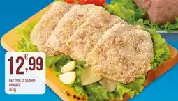 Iper Romagnolo Fettine di suino panate offerta