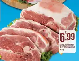 Iper Romagnolo Spalla di suino a fette con osso offerta