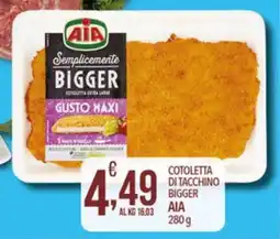 Iper Romagnolo AIA Cotoletta di tacchino bigger offerta
