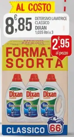 Iper Romagnolo Detersivo lavatrice classico Dixan offerta
