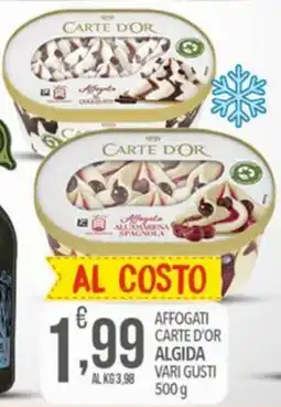 Iper Romagnolo Affogati Carte d'Or Algida offerta