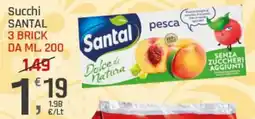 Supermercati Dok Santal Succhi offerta