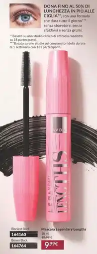 Avon Avon Mascara Legendary Lengths offerta
