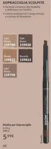 Avon Avon Matita per Sopracciglia offerta