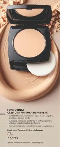 Avon Avon Fondotinta Cremoso Finitura in Polvere offerta