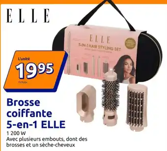 Brosse coiffante 5-en-1 ELLE