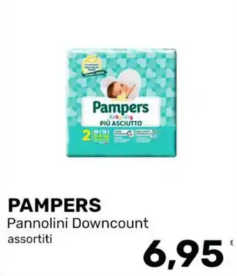 Pampers Pannolini Downcount assortiti