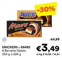 Unes Snickers o Mars offerta
