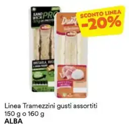 Unes Linea Tramezzini gusti assortiti ALBA offerta