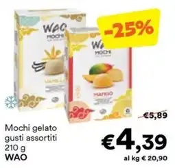 Unes Mochi gelato gusti assortiti WAO offerta