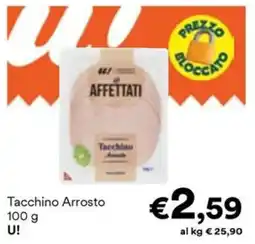 Unes Tacchino Arrosto offerta