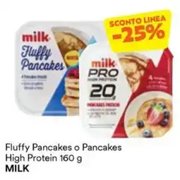 Unes milk Fluffy Pancakes offerta