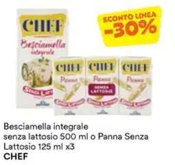 Unes Besciamella integrale senza lattosio o Panna Senza Lattosio offerta