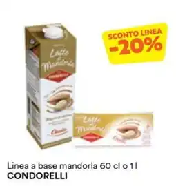 Unes Latte di Mandorla Condorelli offerta