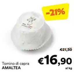 Unes Tomino di capra AMALTEA offerta