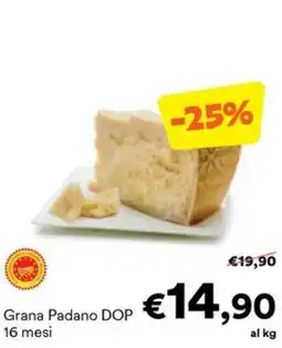Unes Grana Padano DOP offerta