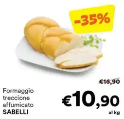 Unes Formaggio treccione affumicato Sabelli offerta