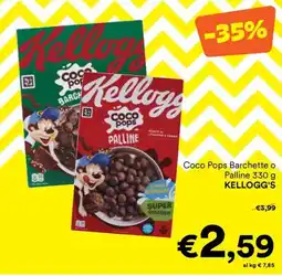 Unes Coco Pops Kellogg's offerta