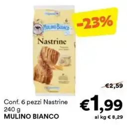 Unes Nastrine Mulino Bianco offerta
