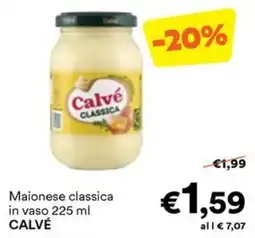 Unes Maionese classica CALVÉ offerta