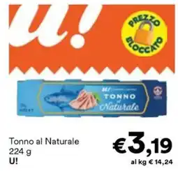 Unes Tonno al Naturale U! offerta