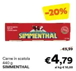 Unes Carne in scatola SIMMENTHAL offerta