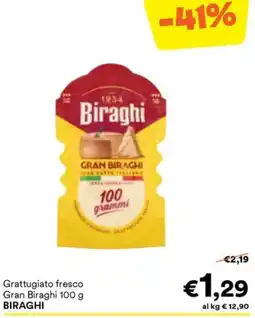 Unes Grattugiato fresco Gran Biraghi offerta