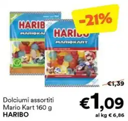 Unes Dolciumi assortiti Mario Kart HARIBO offerta