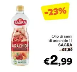 Unes Olio di semi di arachide Sagra offerta