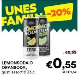Unes Lemonsoda offerta