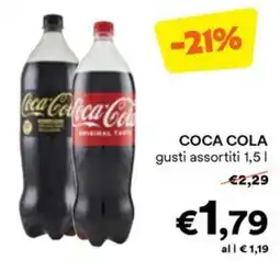 Unes Coca Cola gusti assortiti offerta