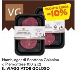 Unes Hamburger di Scottona Chianina o Piemontese offerta