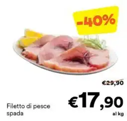 Unes Filetto di pesce spada offerta
