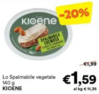 Unes Lo Spalmabile vegetale KIOENE offerta