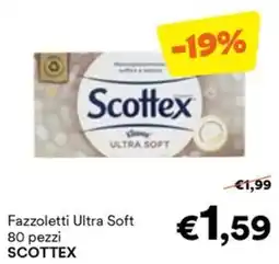 Unes Fazzoletti Ultra Soft SCOTTTEX offerta