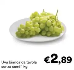Unes Uva bianca da tavola senza semi offerta