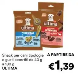 Unes Snack per cani ultima offerta