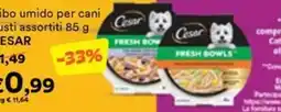 Unes Cibo umido per cani Cesar offerta