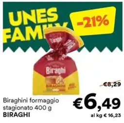 Unes Biraghini formaggio stagionato offerta