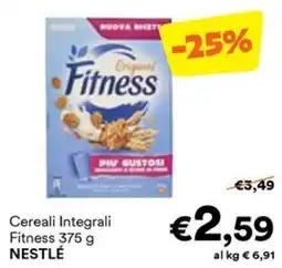 Unes Cereali Integrali Fitness Nestlé offerta