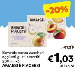 Unes AMARSI È PIACERSI offerta