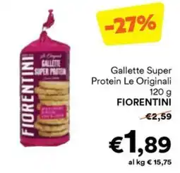 Unes Gallette Super Protein Le Originali Fiorentini offerta