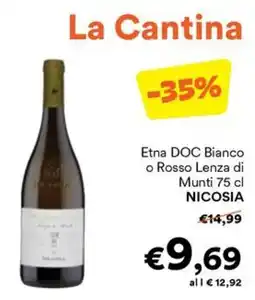 Unes Etna DOC Bianco o Rosso Lenza di Munti offerta