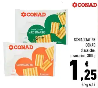 Schiacciatine Conad rosmarino