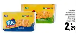 Conad Tuc cracker classico offerta