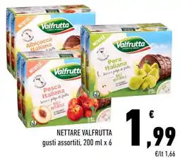 Conad Nettare Valfrutta offerta