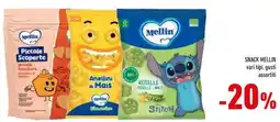 Conad Snack Mellin offerta