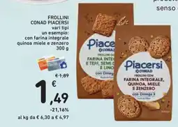 Conad Superstore Frollini Piacersi offerta