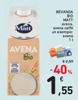 Conad Superstore Avena Bio Matt offerta
