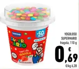 Conad Yogolooso Super Mario fragola offerta